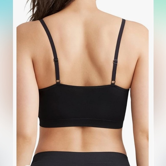 NWT Essentials by Tummy Tuck Seamless Comfort Wirefree Bralette w/Removable Pads - Picture 2 of 6